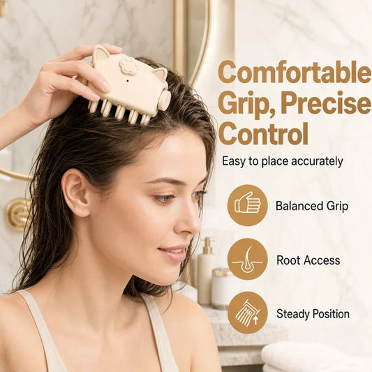 🎉48K+ Sold 💇 Wireless Heated Volumizing Root Lift Clip, Portable Travel Hair Styling Tool for Flat Fine Hair