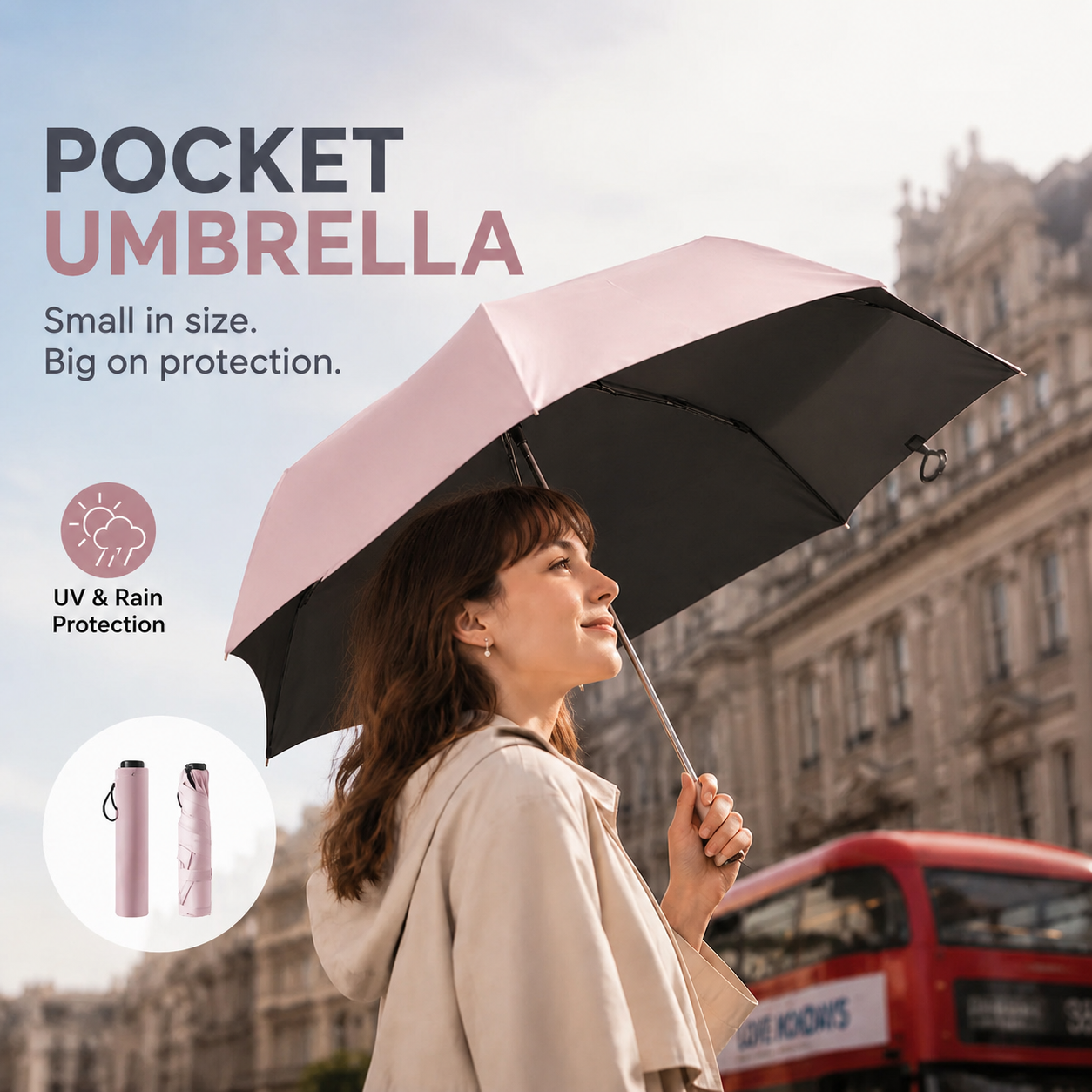 Loves™🔥Buy more Save more🎁Ultra-Lightweight Compact All-Weather Umbrella☂️