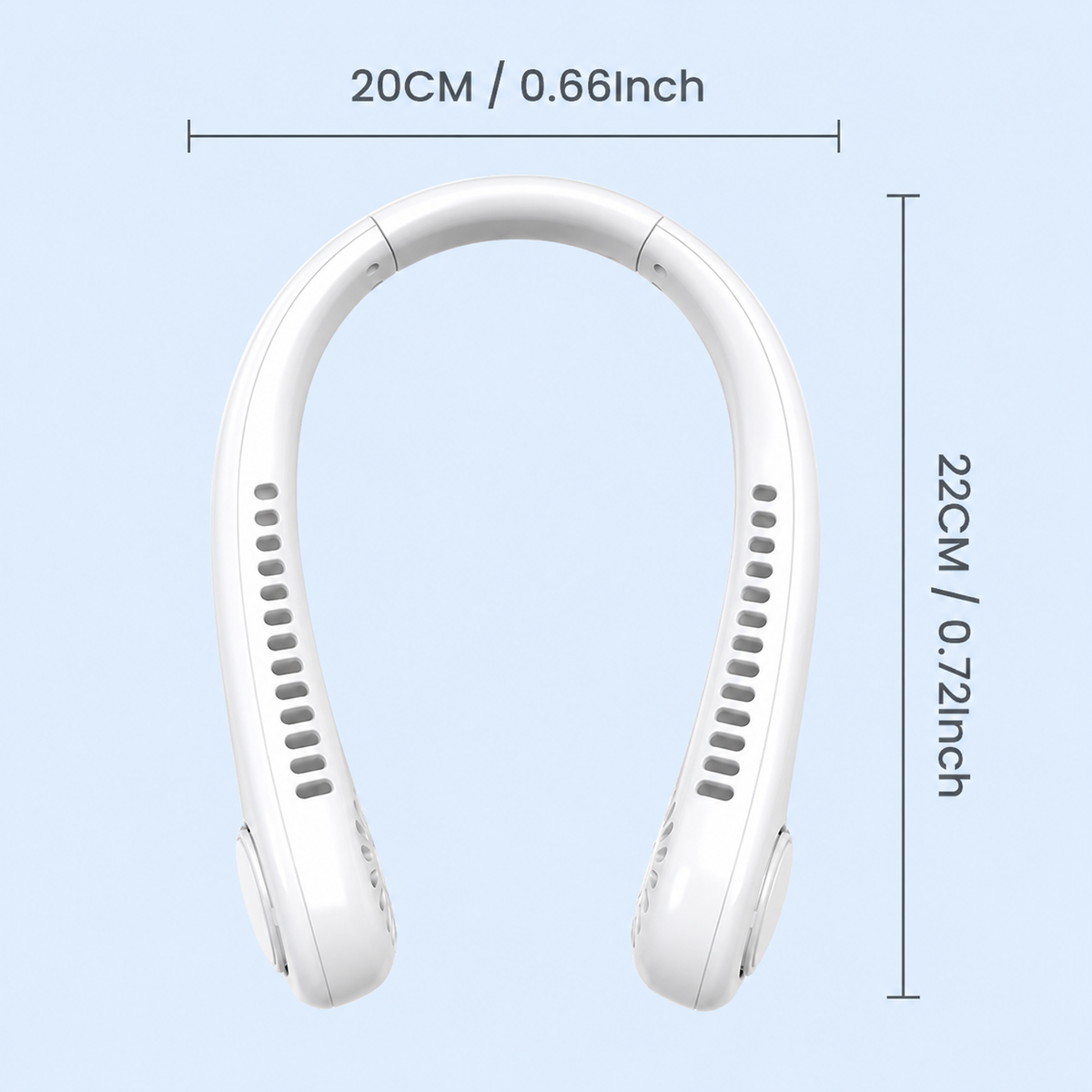 Loves™ 🥳 HOT SALE 🥳 50K+ SOLD! 🍃 Neck Air Conditioner Fan – Quiet, Hands-Free Cooling 😎🌬️