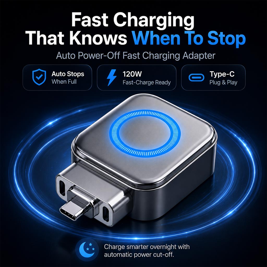 Loves™ 📱Auto Power-Off Fast Charging Adapter🔌