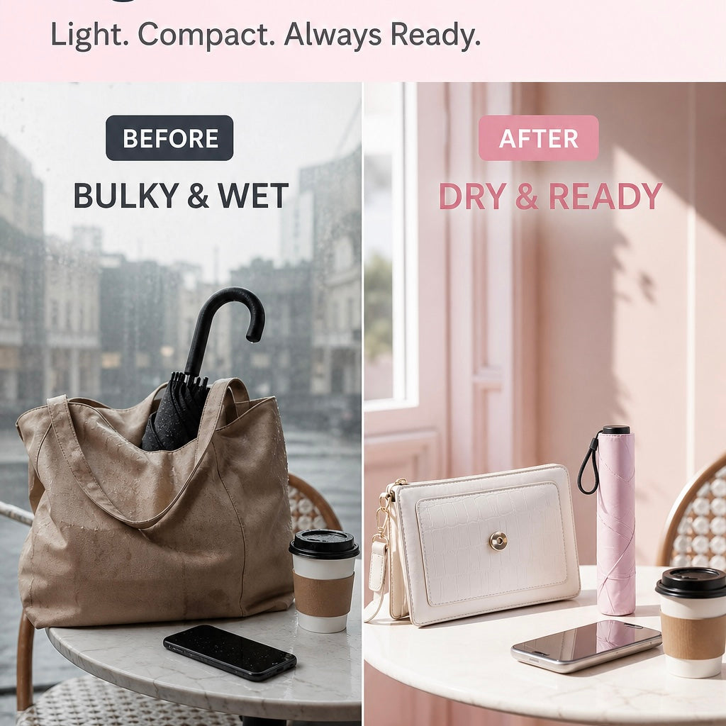 Loves™🔥Buy more Save more🎁Ultra-Lightweight Compact All-Weather Umbrella☂️