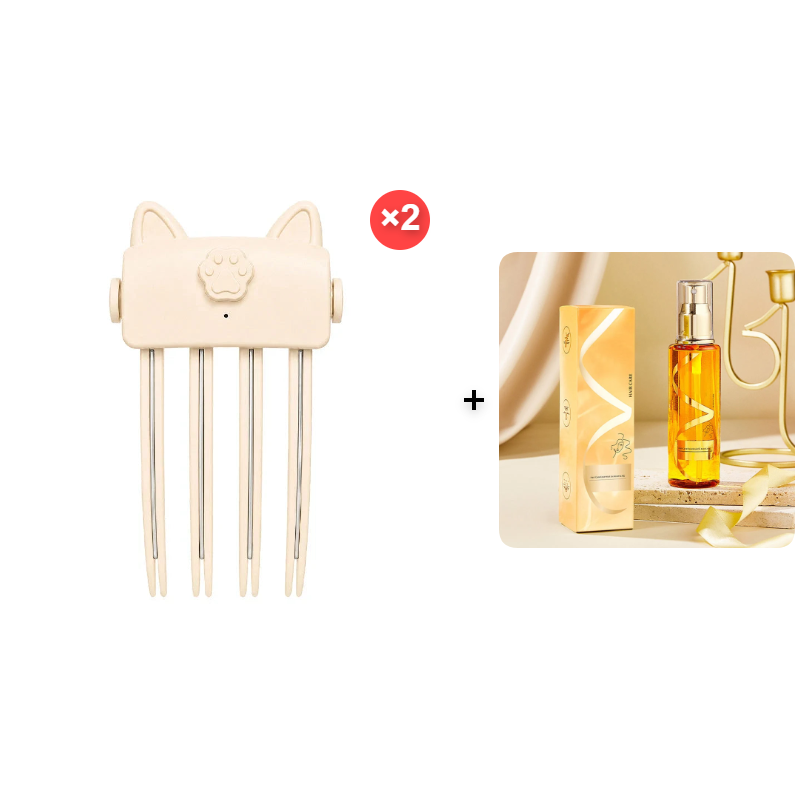 🎉48K+ Sold 💇 Wireless Heated Volumizing Root Lift Clip, Portable Travel Hair Styling Tool for Flat Fine Hair