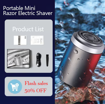 Loves™ 🔥50% OFF: The Pocket-Sized Power Shaver with Smart Display