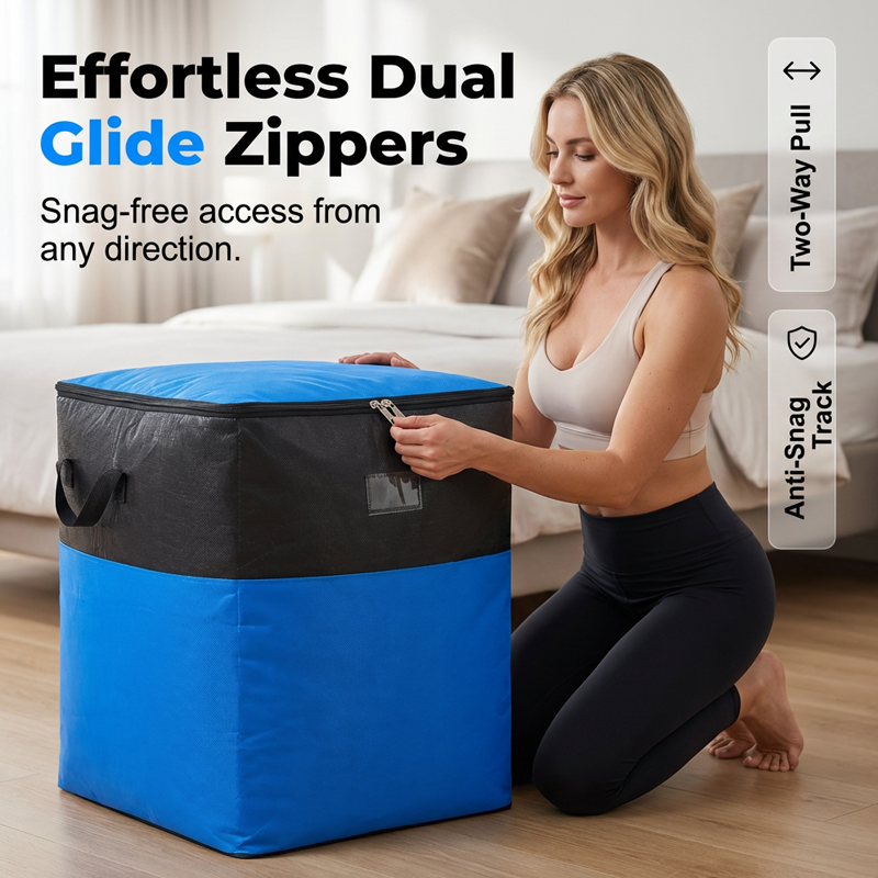 🥳2026 HOT SALE🥳💞50K+ SOLD!📦🔥 50% OFF! Collapsible Storage & Moving Bag – Heavy‑duty PE, water‑resistant. Extra‑large 180L, folds flat. Reinforced handles, perfect for moving or loft storage. 🏠✨