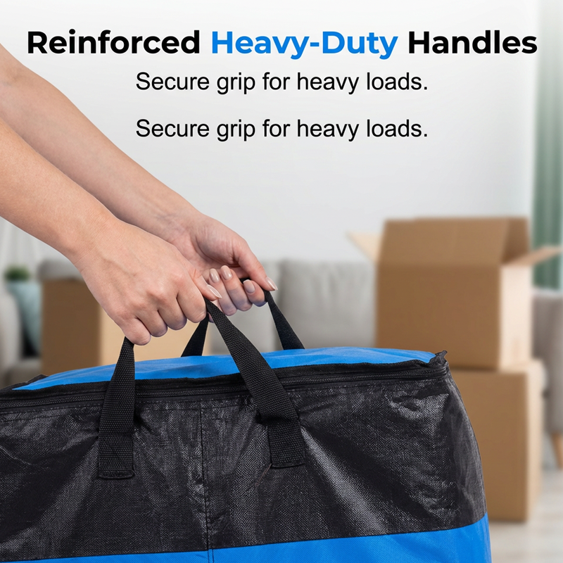 🥳2026 HOT SALE🥳💞50K+ SOLD!📦🔥 50% OFF! Collapsible Storage & Moving Bag – Heavy‑duty PE, water‑resistant. Extra‑large 180L, folds flat. Reinforced handles, perfect for moving or loft storage. 🏠✨