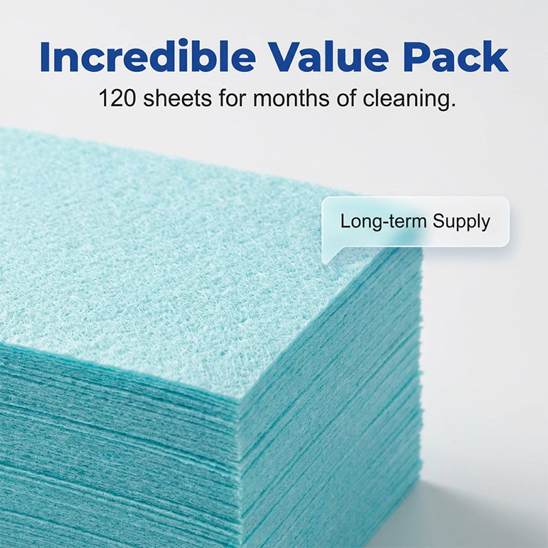 Loves™ Water-Soluble Floor Cleaning Sheets — Deep Clean, Zero Mess