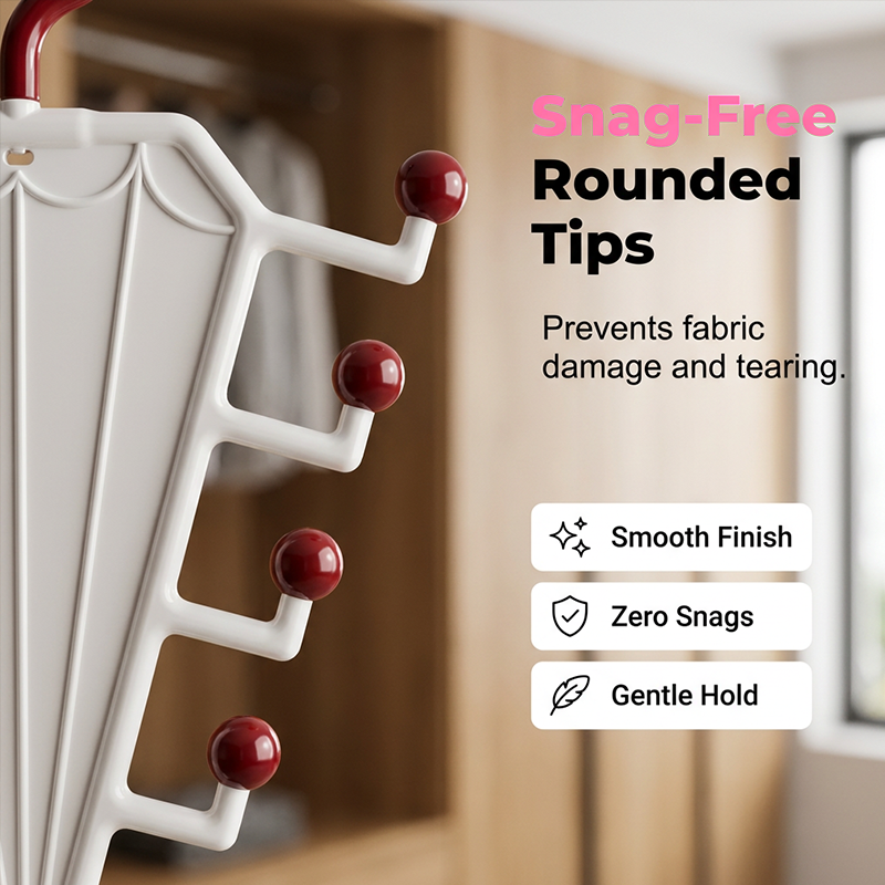 🔥 Buy 3 Get 2 Free | Multi-Functional V-Shaped Double Sided Hanger Storage Rack