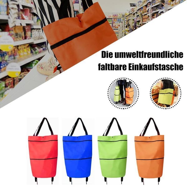 🔥HOT SALE 50% OFF🔥Novveo™ Foldable 2-in-1 Shopping Bag